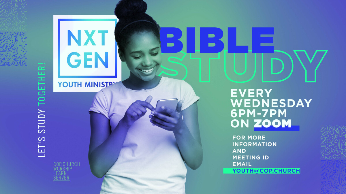 NextGen Youth Bible Study on Zoom